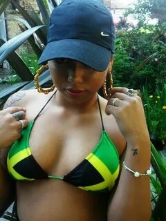 Bashmentauthority.com Jamaican flag bikini Bikinis, Swimwear