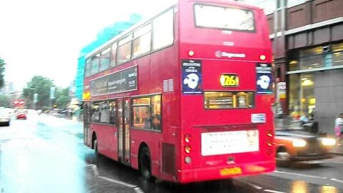 London Bus Route 26 at Waterloo Station - YouTube