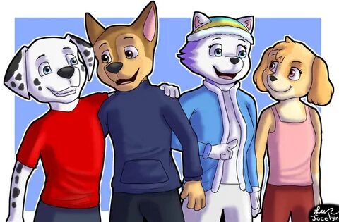 Paw Patrol Furries by JocelynMinions on DeviantArt in 2022 P