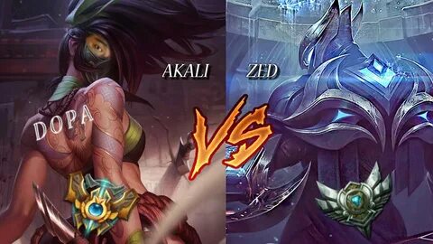 DOPA CON AKALI VS ZED / TRADUCIDO AL ESP Y ANÁLISIS - YouTub