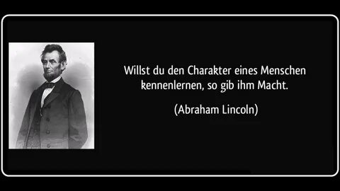 Zitat; Abraham Lincoln - YouTube