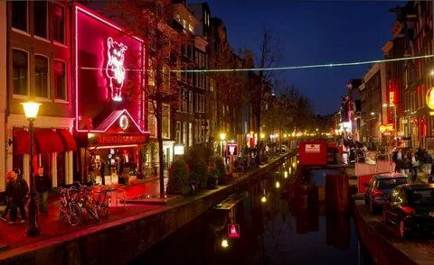 Квартал красных фонарей в амстердаме: фото, изображения и ка