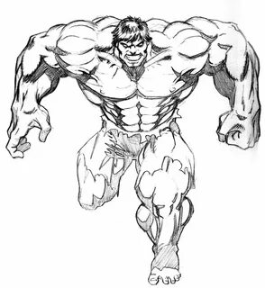 incredible hulk drawings - Clip Art Library