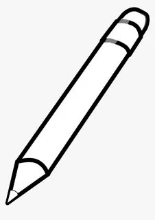 Pen Clipart Black And White, HD Png Download - kindpng