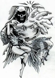 Grim Reaper Tattoo Images & Designs