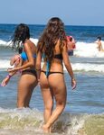 beach thongs compilation Candid Shiny Girls