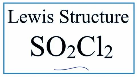 Lewis Dot Structure For S2cl2 - Drawing Easy