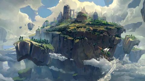 Floating City Wallpapers - Wallpaper Cave