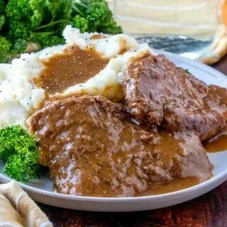 INSTANT POT CUBED STEAK AND GRAVY Recipe Cube steak and grav