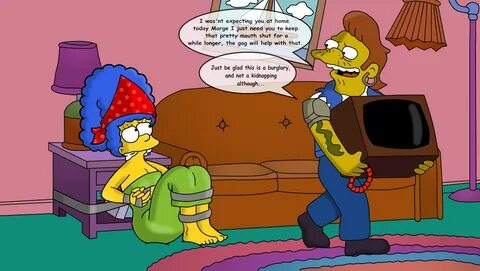 Unexpected Appearance Marge gagged by Fordcortina on Deviant