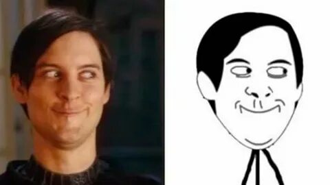 Tobey Maguire Face Know Your Meme