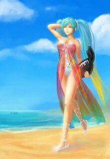 LoL - Pool Party Sona by cubehero on DeviantArt League of le