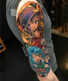Anime Tattoo Sleeve