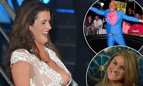 Big Brother 2015's Helen Wood almost suffers a nip slip as s