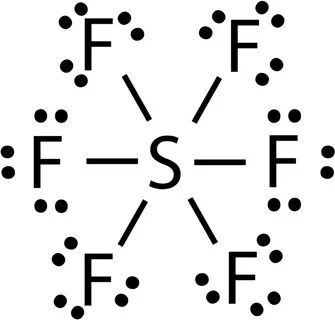 Drawn Molecule Sf6 - Sf6 Lewis Dot Structure - (800x773) Png