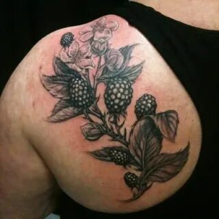 Berries Blackberry tattoo, Tattoo work, Great tattoos