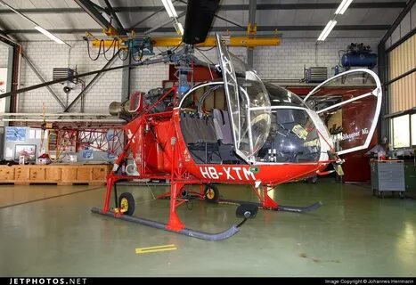 HB-XTM Arospatiale SA 315B Lama Berner Oberlnder Helikopter 