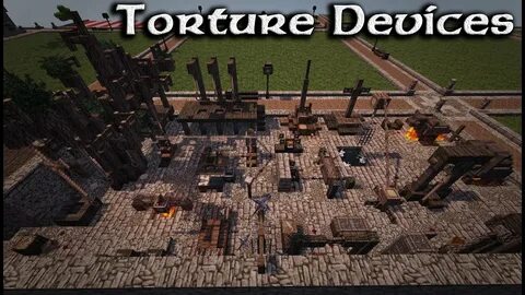 Minecraft: Medieval Torture Devices - YouTube