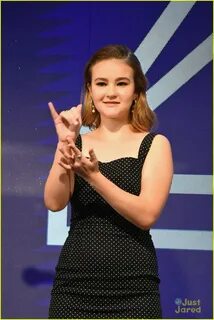 Millicent Simmonds Steps Out For Media Access Awards 2018 in