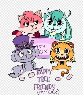 Cartoon Fan art Mammal, Happy Tree friends PNG PNGWave