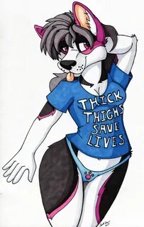 Daisy Thick Thighs Save Lives - Weasyl