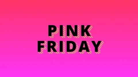 pink friday animated text effect mean: стоковое видео (без л