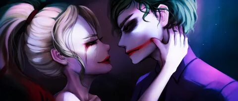 2560x1080 Harley Quinn Joker Valentine Fantasy 2560x1080 Res