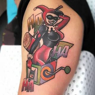 60+ Quirky Harley Quinn Tattoo Ideas - Bring Out Your Inner 