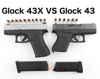 Glock 43X VS Glock 43 (with pictures) Clinger Holsters