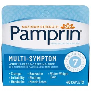 Pamprin Maximum Strength Multi-Symptom, Menstrual Period Sym