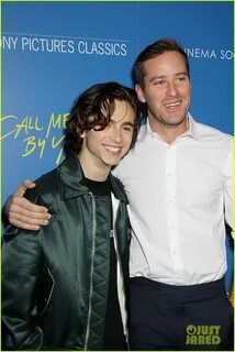 Armie Hammer & Timothee Chalamet Continue Their Press Tour i