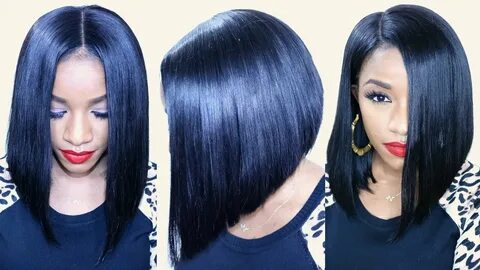 Quick Weave Angled Bob : 30 Trendy Bob Hairstyles For Africa