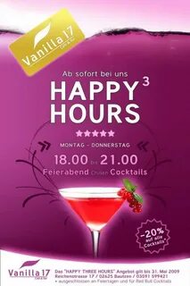 Happy Hour Flyer Template Business