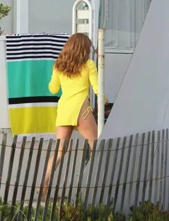 Amy Adams: in bikini bottoms photoshoot at Santa Monica-06 G