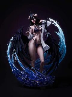 ArtStation - Albedo, Zumi Draws Fantasy girl, Sexy anime, Sexy anime art.