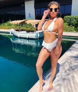CHANEL WEST COAST in a White Bikini - Instagram Photos 09/30