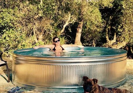 25 Refreshing Stock Tank Pool Ideas To Beat the Summer Heat 