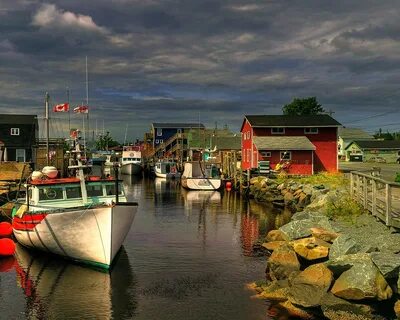 Fisherman's Cove - Eastern Passage, Nova Scotia - HDR Flickr