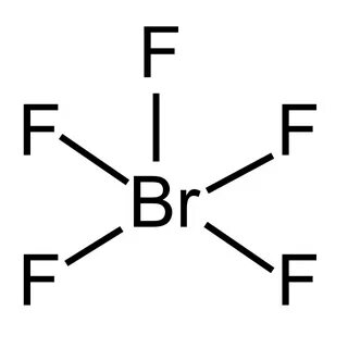 Файл:Structure of Bromine pentafluoride.svg - Википедия