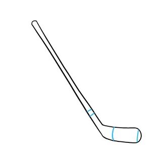 How to Draw Hockey Sticks - Really Easy Drawing Tutorial