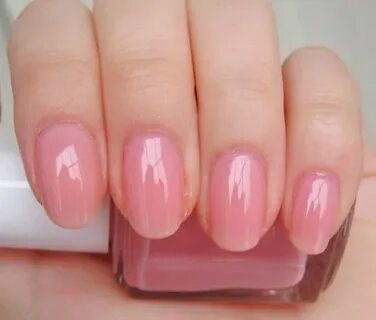 essie my private cabana - Google Search Sheer nails, Pink na