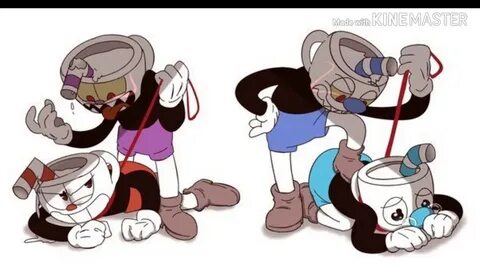 Mugman and cuphead