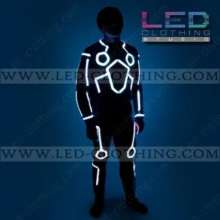 Shockproof Tron LED Costume LED Clothing Studio Inc.