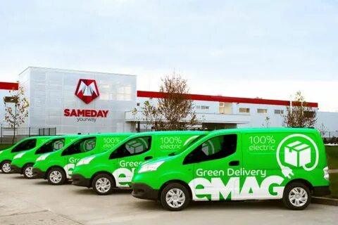 eMag launches Green Delivery service with electric cars - Au