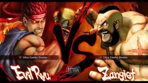 All fights EvilRyu VS Zangief HARDEST 1080P Ultra Street Fig