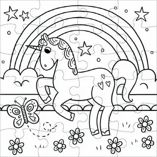 coloring.rocks! Unicorn coloring pages, Coloring pages, Mand