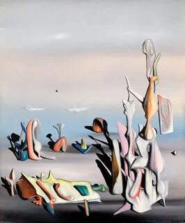 Yves Tanguy Surrealism painting, Surreal art, Artist