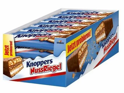 Набор шоколадных конфет BIG BOX KNOPPERS NUSSRIEGEL 24 BARS 