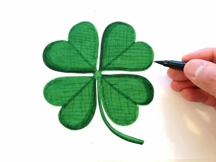 Three Leaf Clover Drawing at GetDrawings Free download