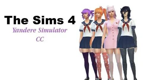 Cc Sims 4 Yandere Simulator : The Sims 4 Yandere Sim Student
